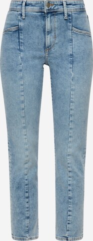 s.Oliver Slimfit Jeans in Blauw: voorkant