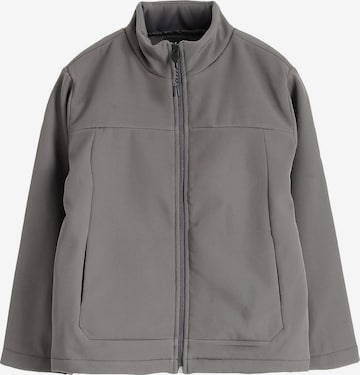 Solang Fleece jas in Grijs: voorkant