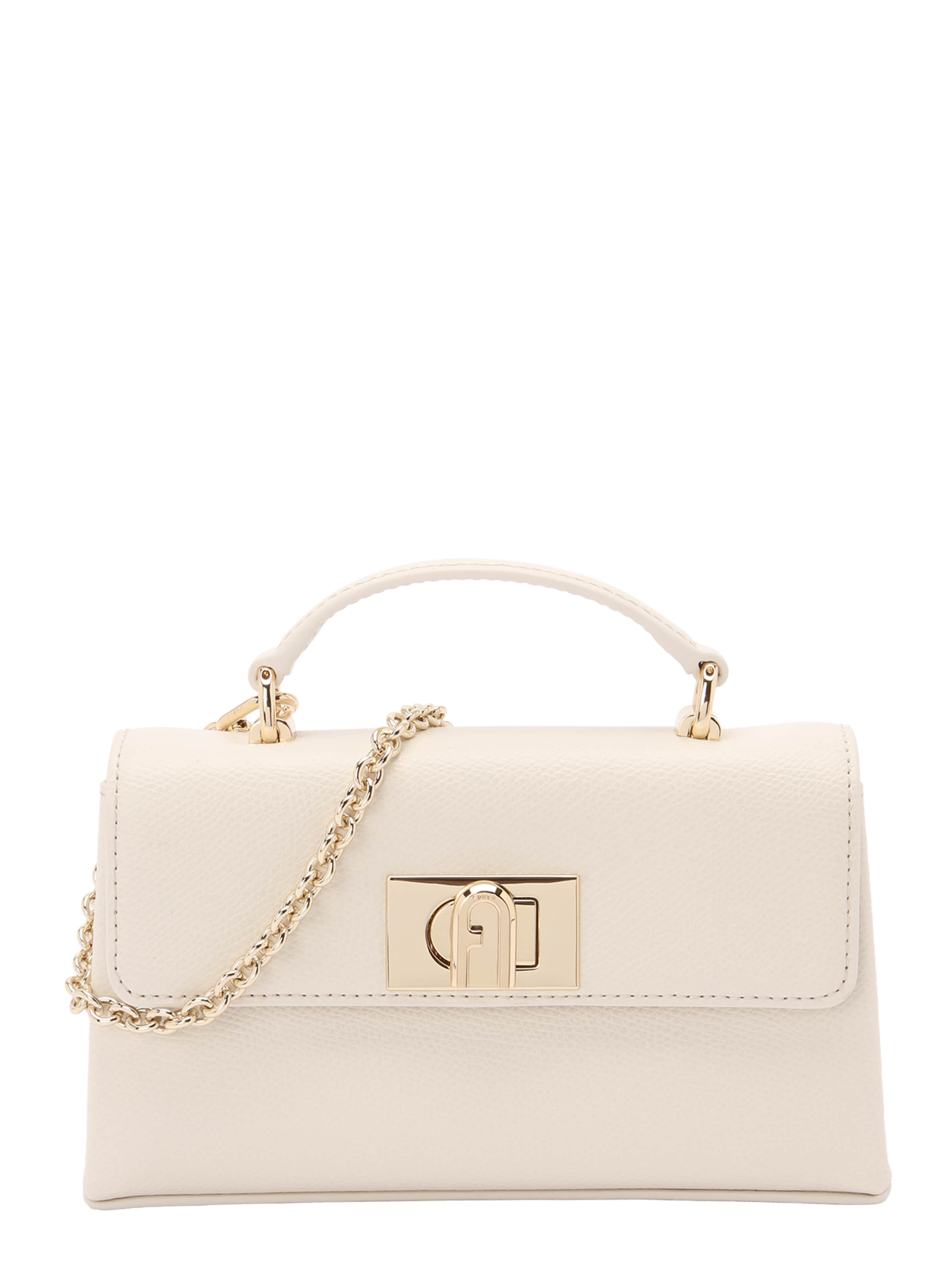FURLA Handbag '1927' in White: front