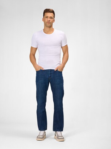 Ammann Shirt ' Organic Doppelripp ' in White