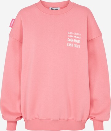 Casa Mara Sweatshirt in Pink: front