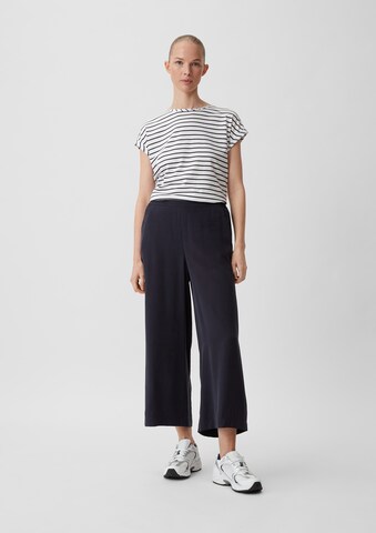 Wide Leg Pantalon COMMA en noir