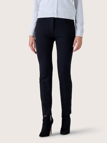 Camomilla Slimfit Pantalon 'Katel' in Zwart: voorkant