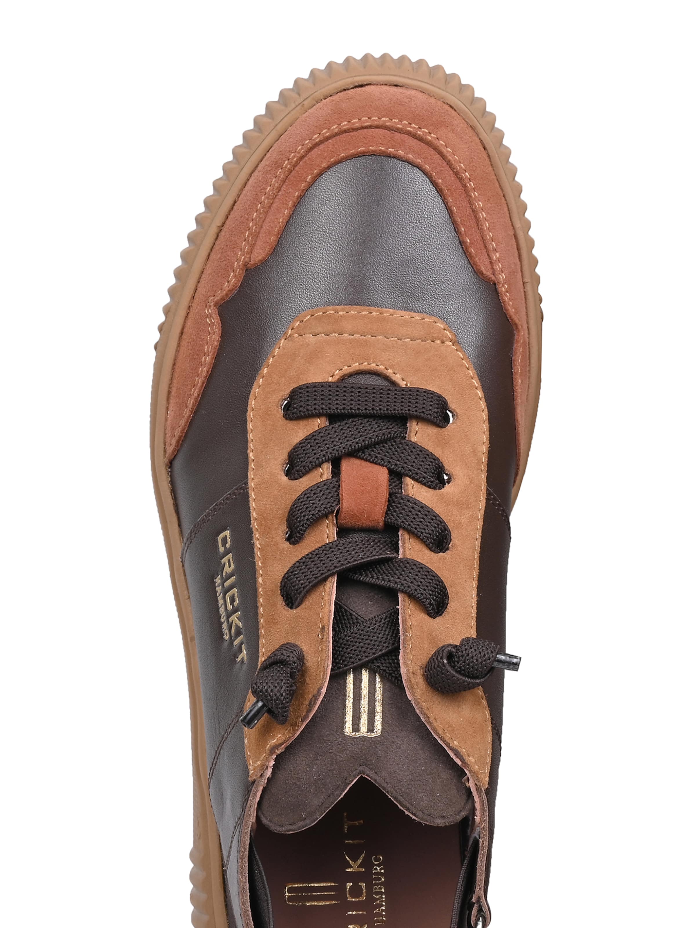 Crickit Sneakers laag ' PARIA ' in Bruin