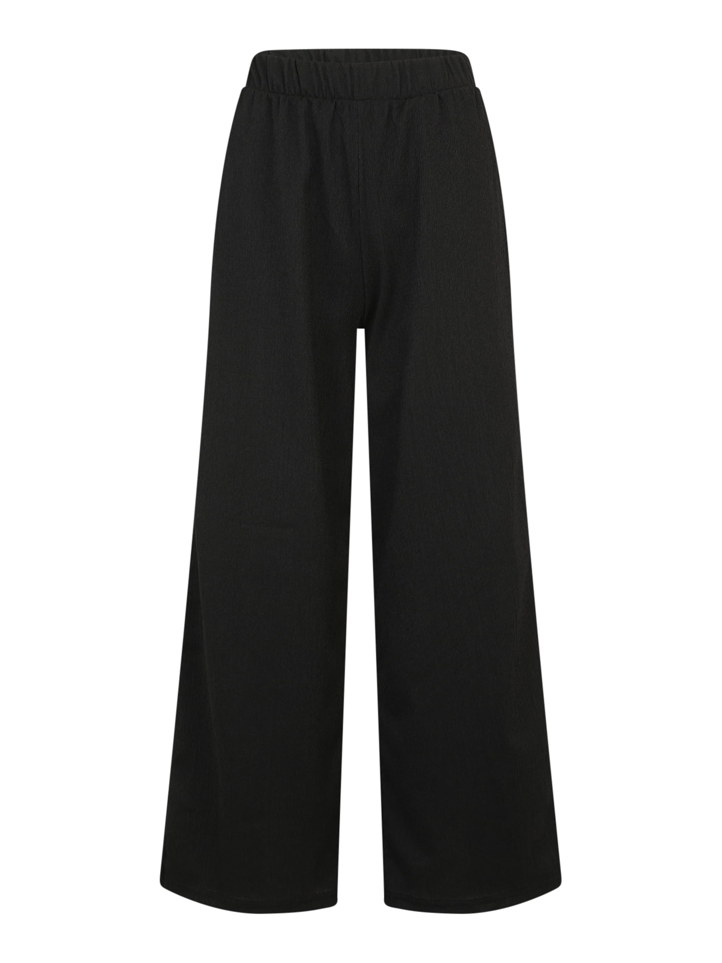 JDY Petite Wide Leg Hose 'JDYDEBBIE' in Schwarz: Vorderseite