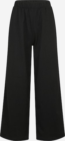 Wide Leg Pantalon 'JDYDEBBIE' JDY Petite en noir : devant
