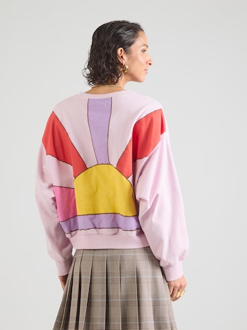 Lollys Laundry Mikina 'Sydney Sunset' - Ružová: predná strana