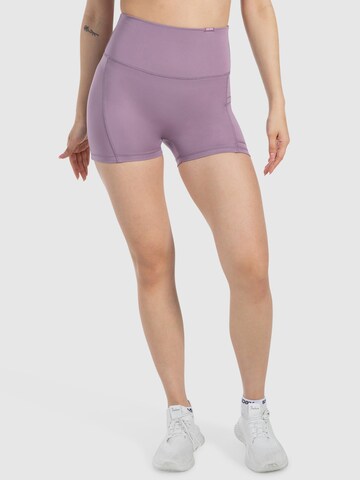 Smilodox Slim fit Sports trousers ' Lissa ' in Purple: front