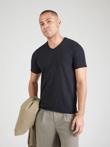 Dstrezzed Μπλουζάκι 'The Stewart' σε μαύρο: μπροστά