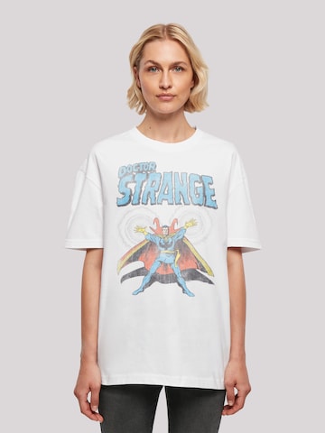 T-shirt oversize 'Marvel Doctor Strange Energy Baseball' F4NT4STIC en blanc : devant