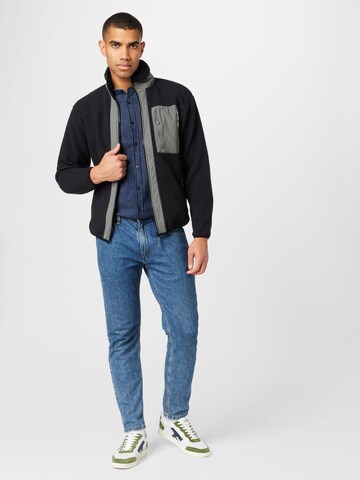 Redefined Rebel Fleece Jacket in Black