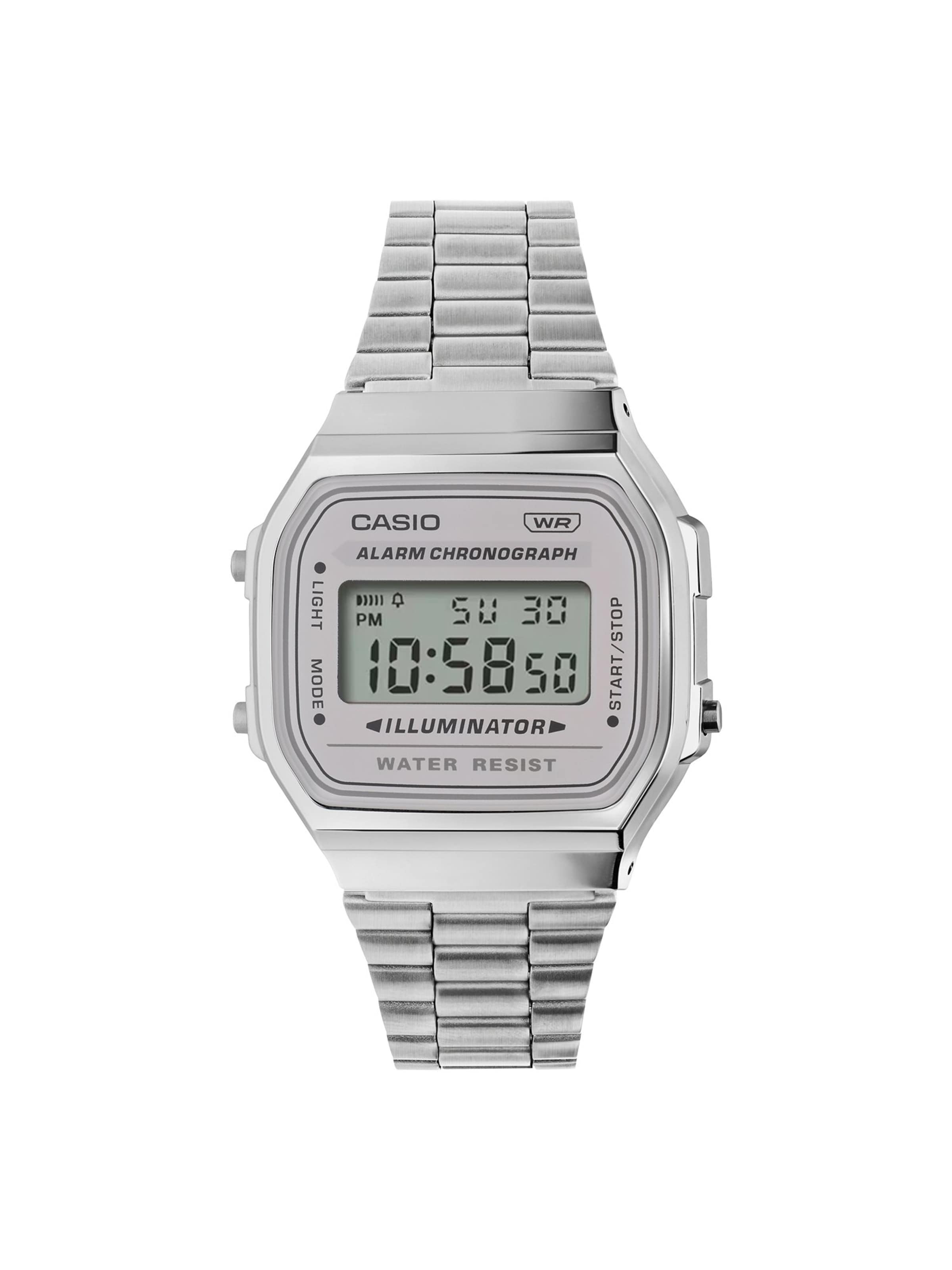 CASIO Digital watch 'Sportiv' in Silver: front