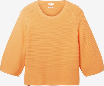 TOM TAILOR Sweter w kolorze pomarańczowy: przód