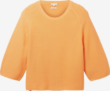 TOM TAILOR Sweater in Orange: front