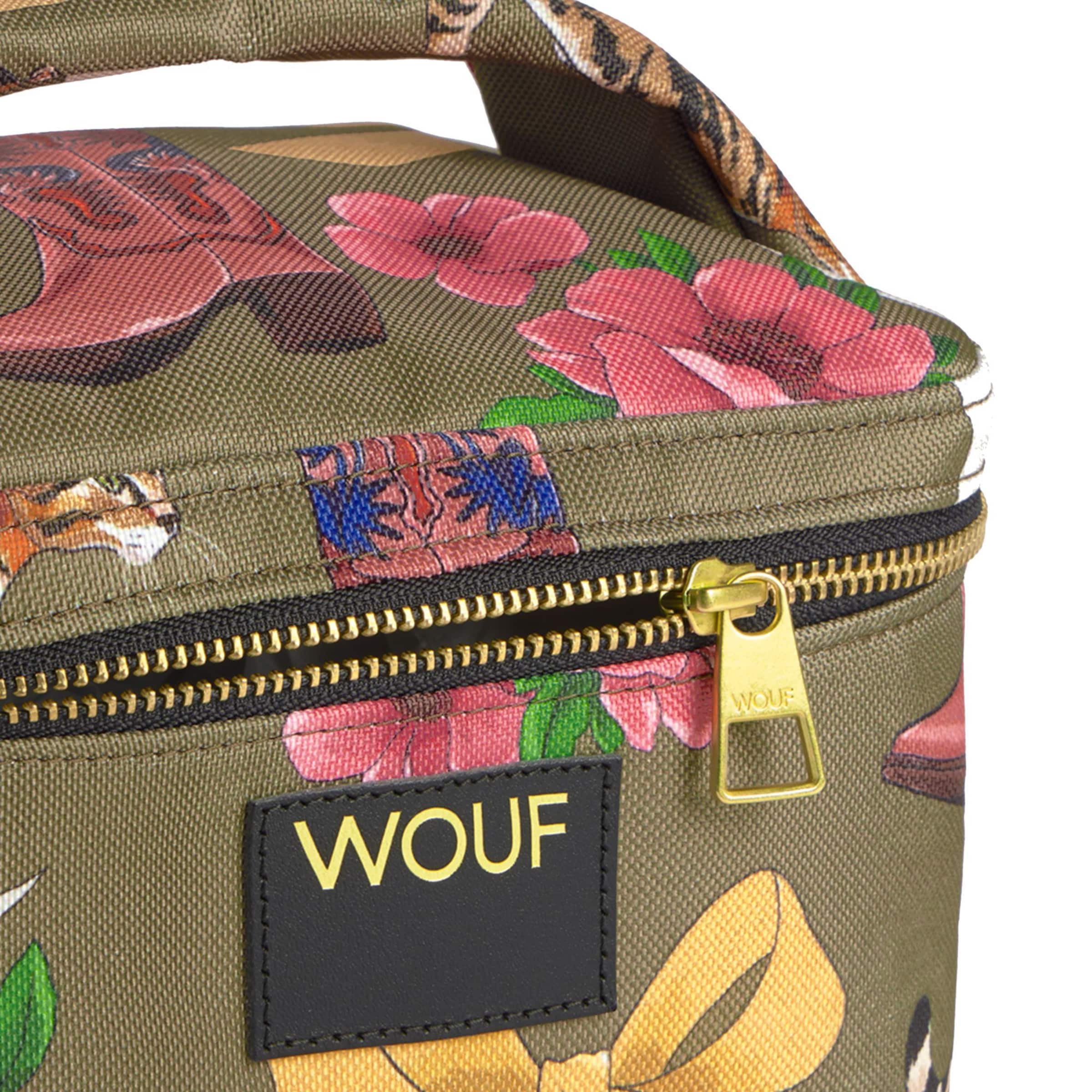 Nécessaire 'Daily' di Wouf in verde