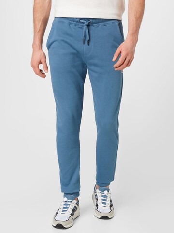 BLEND Tapered Broek in Blauw: voorkant