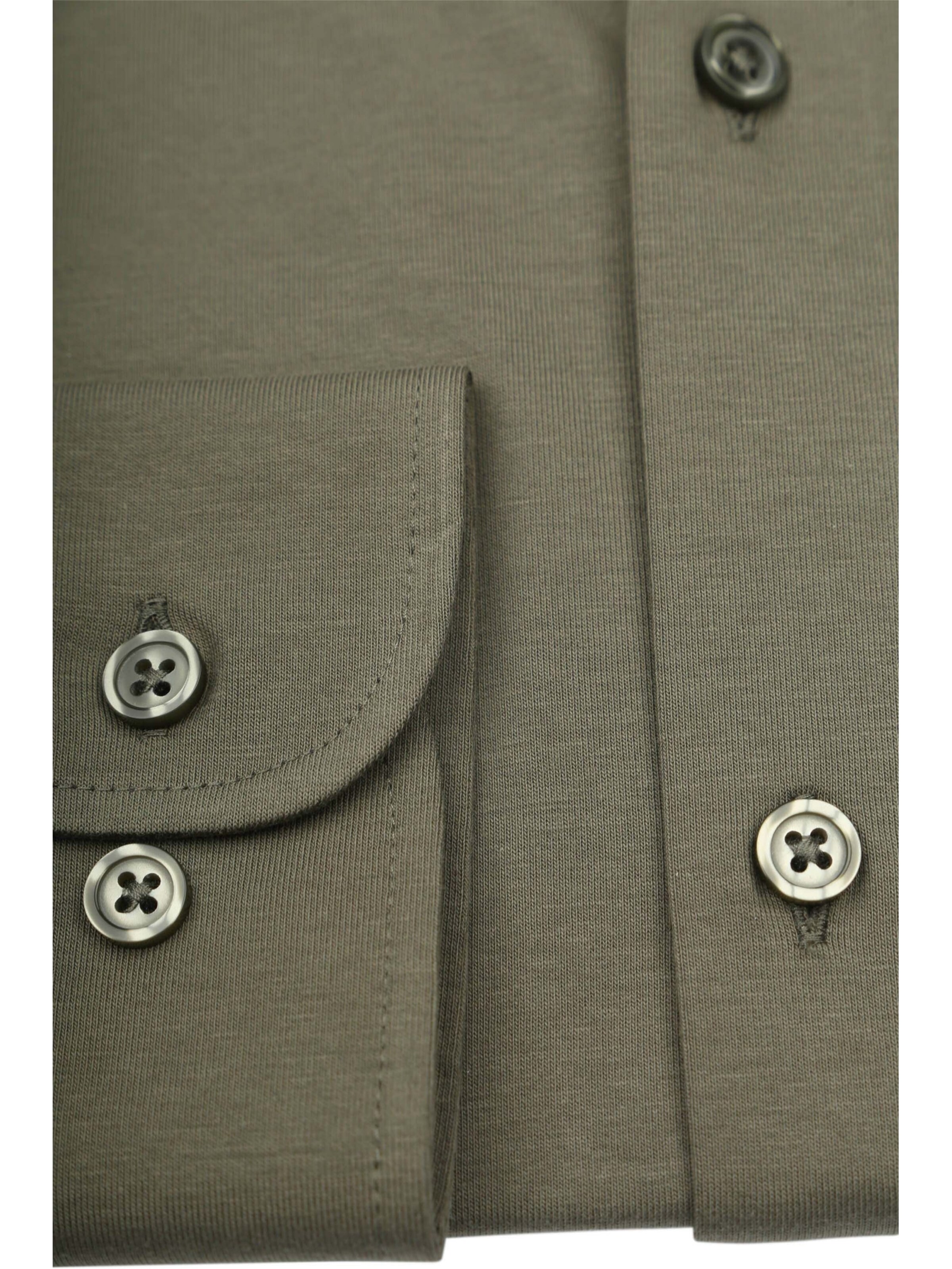 Suitable Slim fit Button Up Shirt in Green