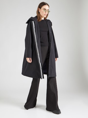 Manteau mi-saison 'Pardi' No. 1 Como en noir