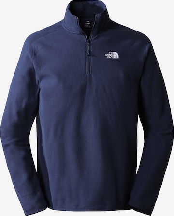 THE NORTH FACESportski pulover 'GLACIER' - plava boja: prednji dio