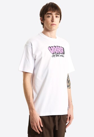 T-Shirt 'Graff' VANS en blanc : devant
