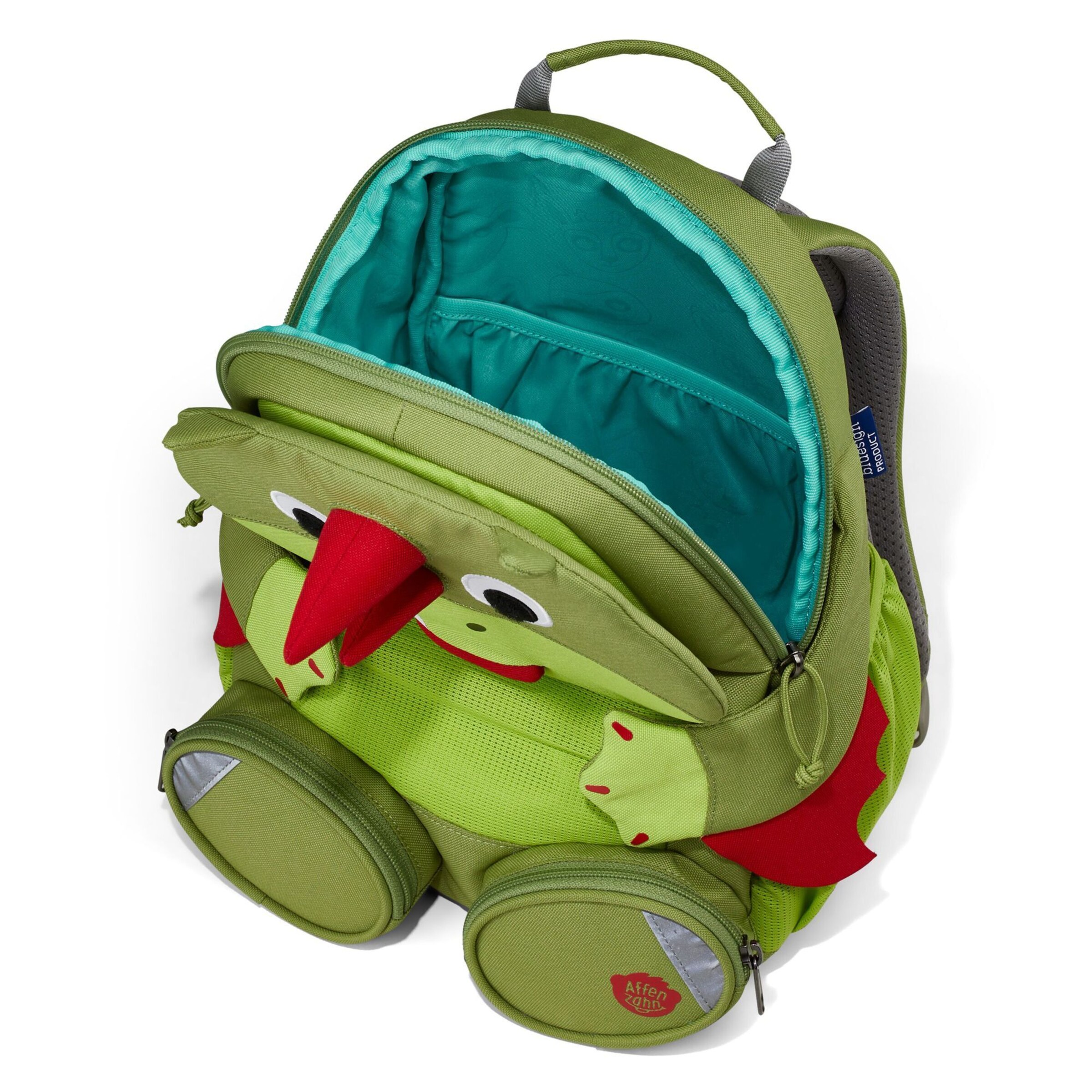 Affenzahn Backpack 'Dragon' in Green
