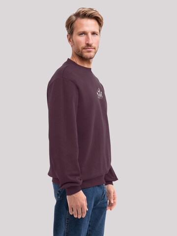 Sweat-shirt 'Knut & Jan Scribble' F4NT4STIC en rouge