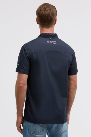 CAMP DAVID Regular fit Button Up Shirt in Blue