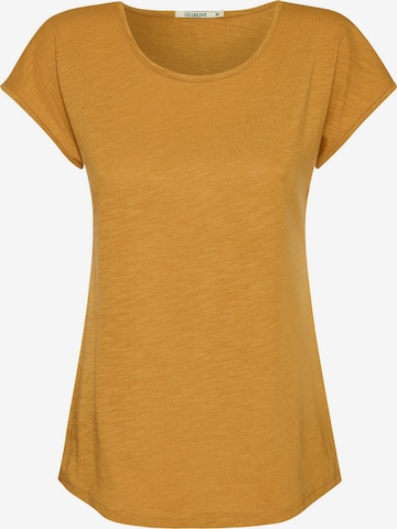 GREENBOMB Shirt in Geel: voorkant