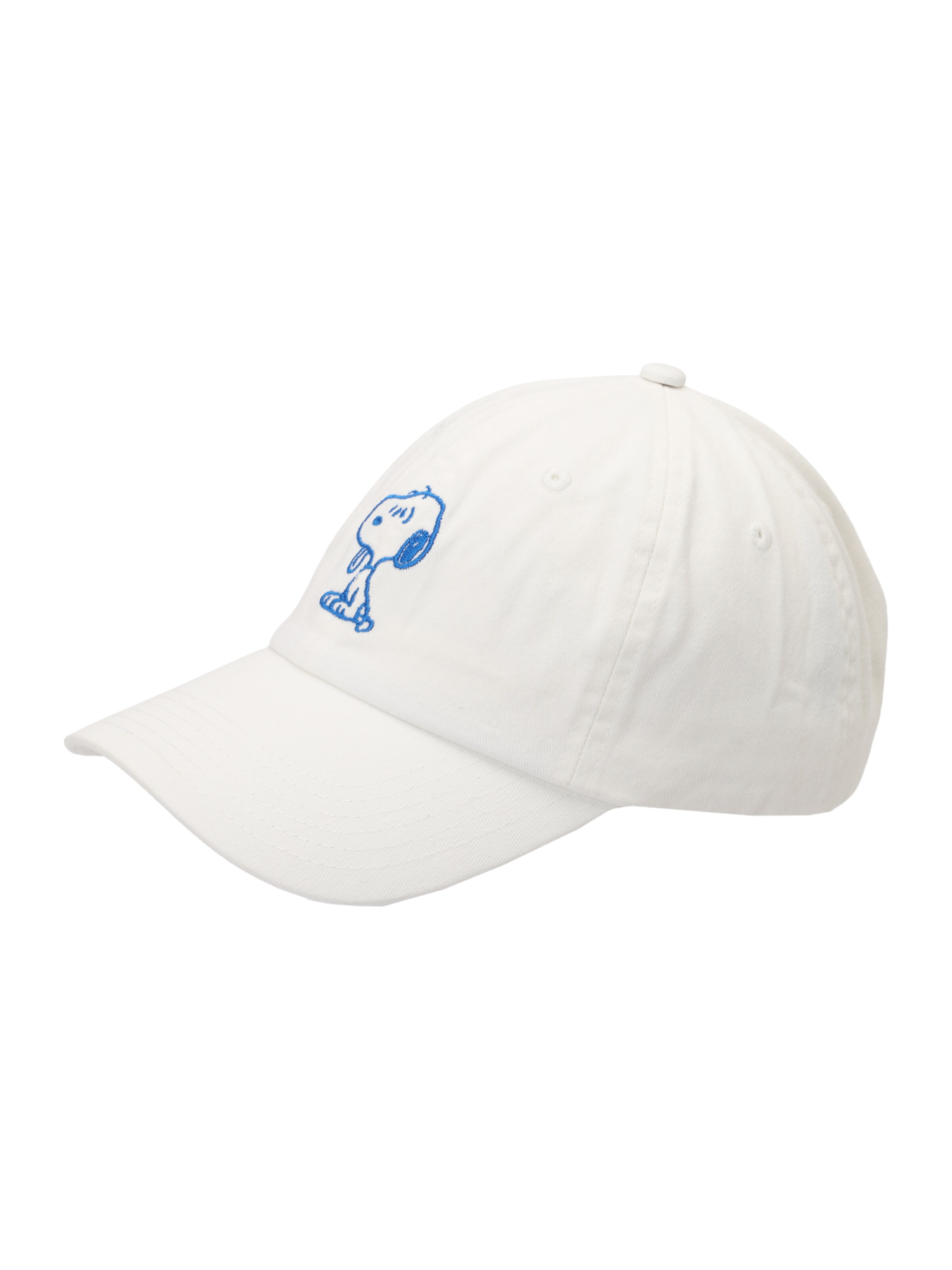 CODELLO Cap 'Peanuts' in White: front
