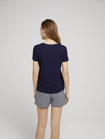 Shorty TOM TAILOR en bleu