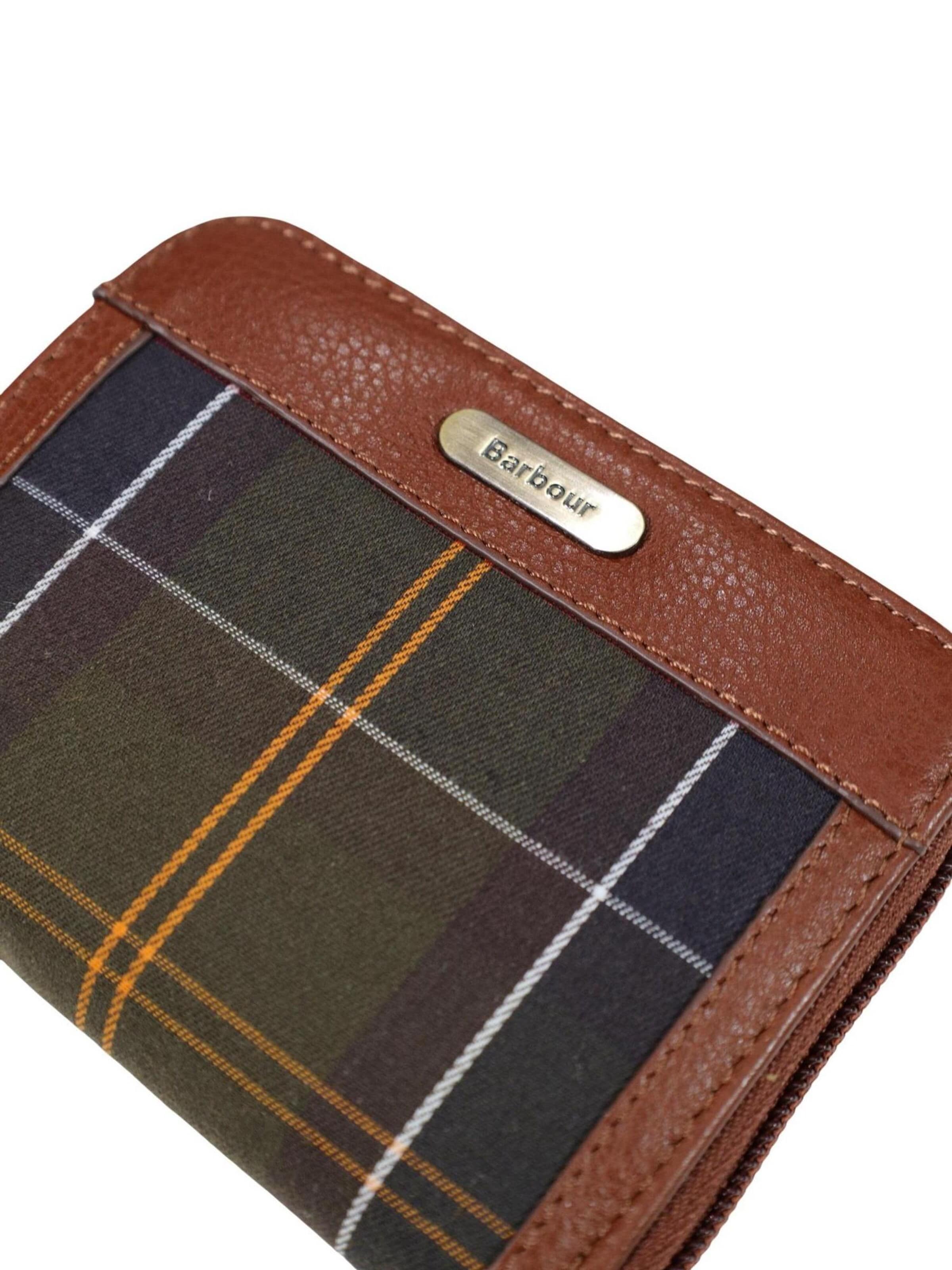 Portamonete 'MINI DAPHNE TARTAN PURSE 262MLLG0040' di Barbour in marrone