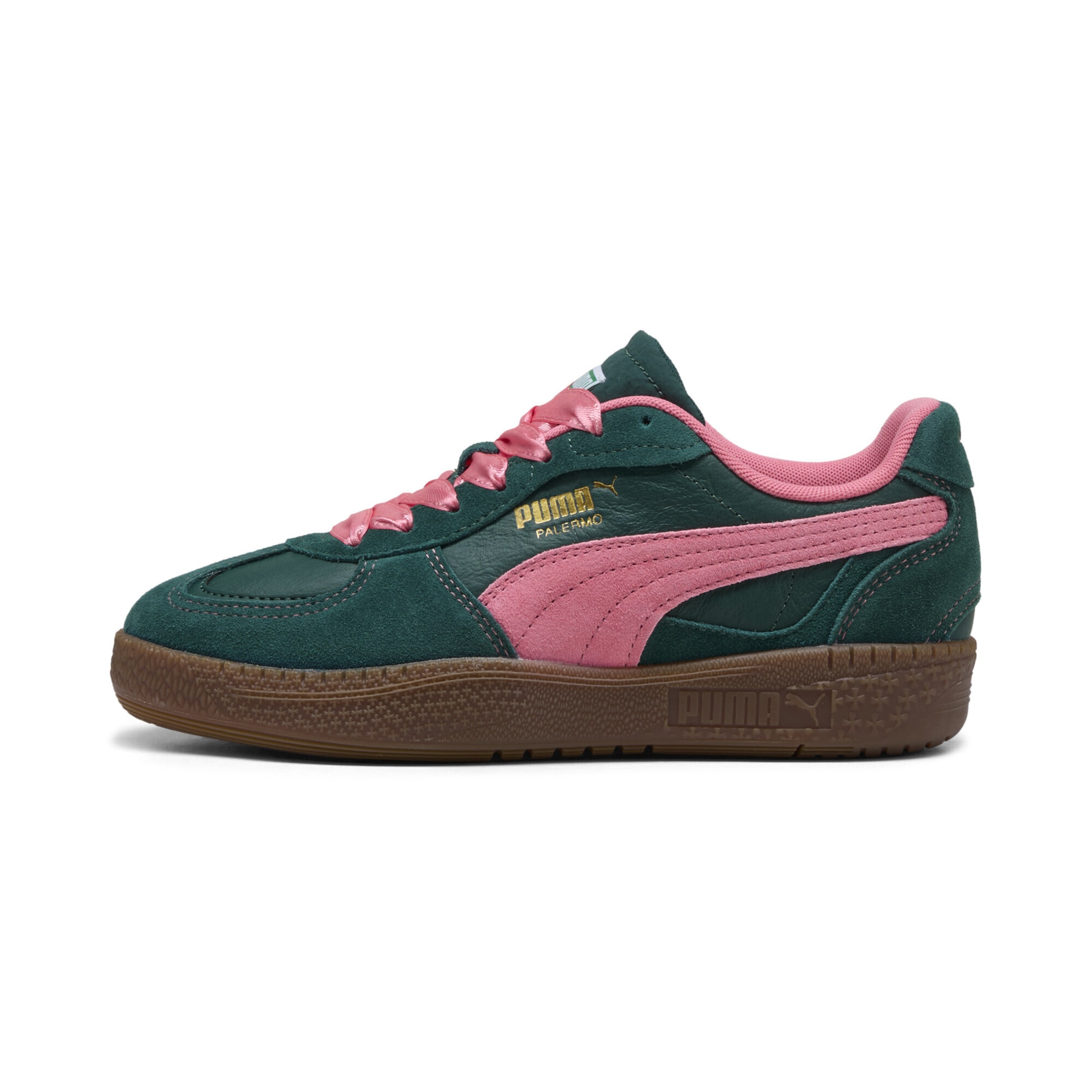 PUMA - Sapatilhas baixas &#x27;Palermo Moda&#x27; em verde: frente