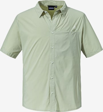 Chemise fonctionnelle 'Hohe Reuth' Schöffel en vert : devant