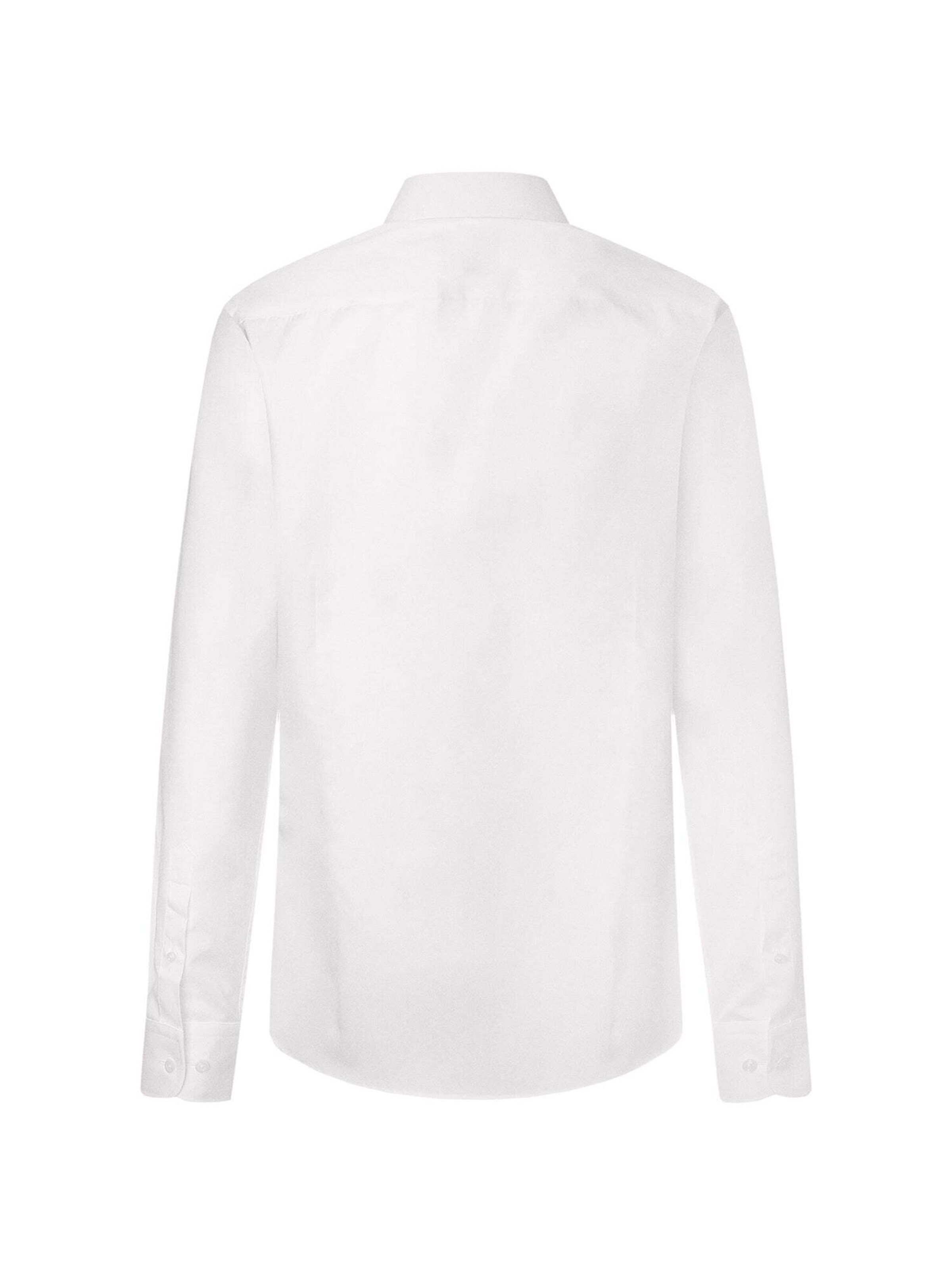 Coupe slim Chemise Hackett London en blanc
