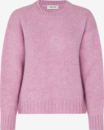 modström Sweater 'Valentia' in Pink: front