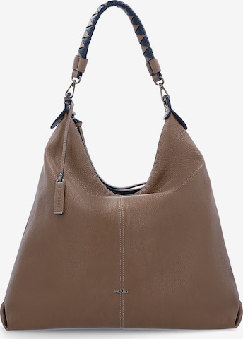 Picard Schultertasche 'Grace' in Braun: Vorderseite