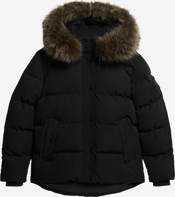 Superdry & Co Jacke 'Everest' in Schwarz: Vorderseite