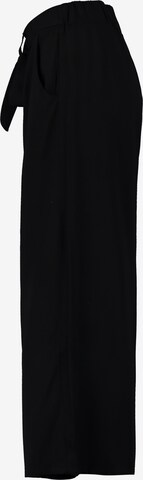 Hailys Wide leg Pleat-Front Pants 'Cira' in Black