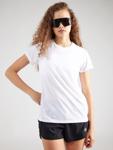new balance Funkcionalna majica | bela barva