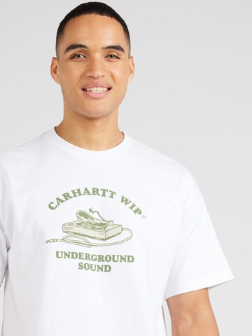 Carhartt WIP Tričko 'Underground Sound' – bílá