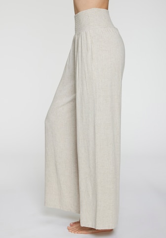 FRENCH CONNECTION Wide leg Broek in Beige