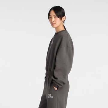 new balance Sweatshirt 'Trackside' in Grey