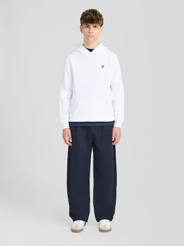 Sweat Lyle & Scott en blanc