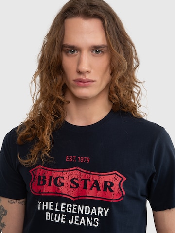 BIG STAR Shirt in Schwarz