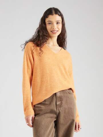 VERO MODA Pullover 'LEFILE' in Orange: predná strana