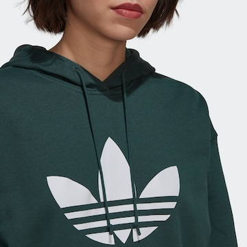 ADIDAS ORIGINALS Sweatshirt 'Adicolor Trefoil' in Groen