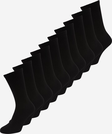 ABOUT YOU Ponožky 'Emil' – černá: přední strana