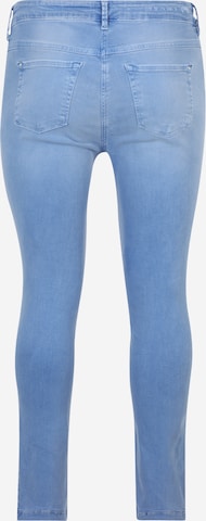 MAC Slimfit Jeans 'DREAM CHIC' in Blauw