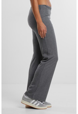 Urban Classics Boot cut Trousers in Grey