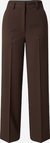EDITED Regular Broek 'Lavea' in Bruin: voorkant